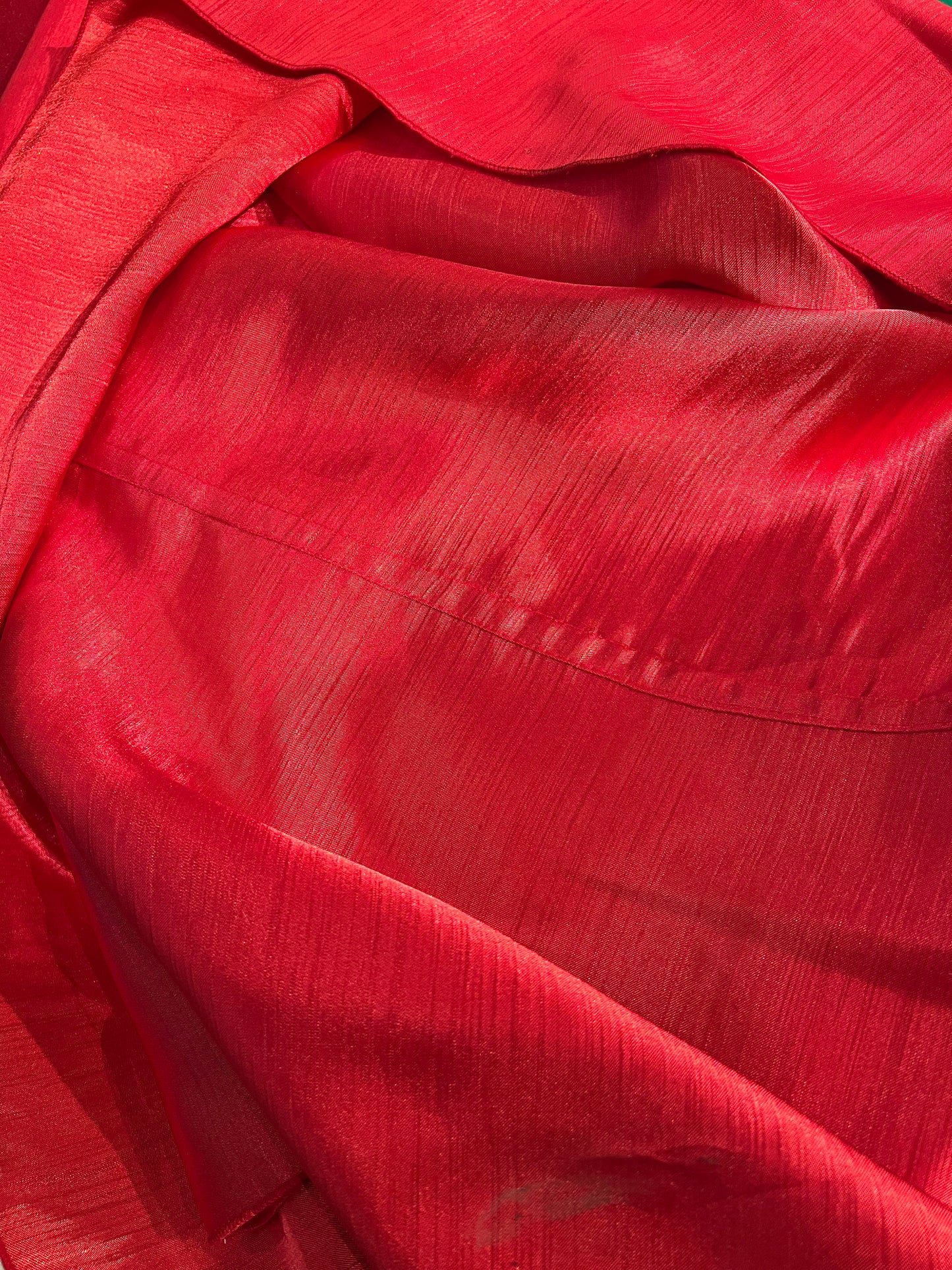 Maraschino Rouge Satin (Reversible Sheen) Rental