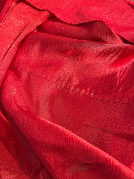 Maraschino Rouge Satin (Reversible Sheen) Rental