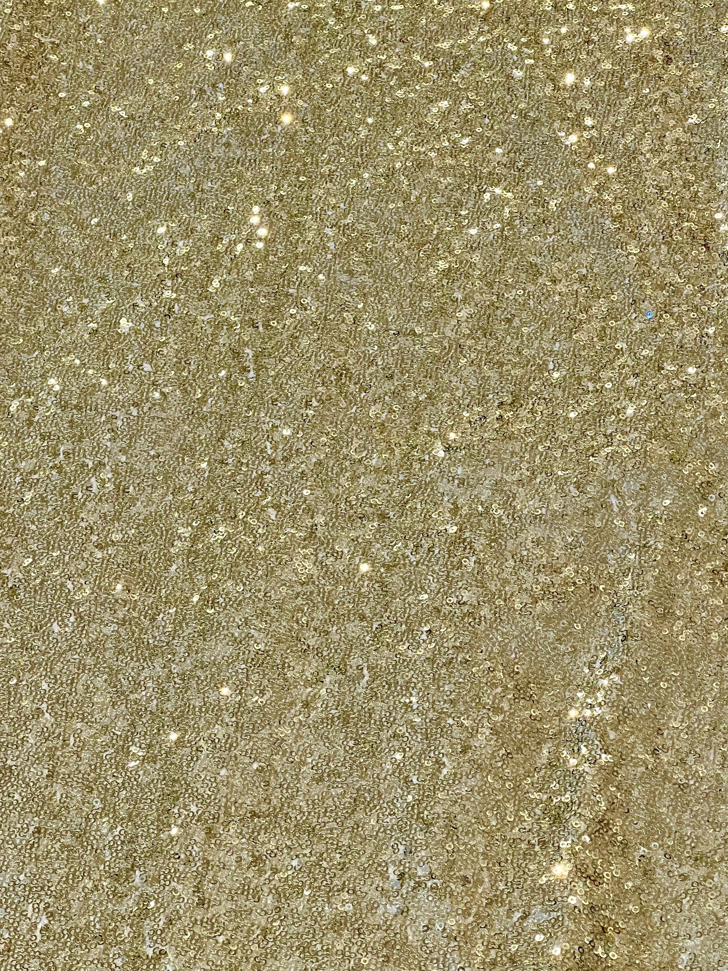 Gold Champaign Sequin