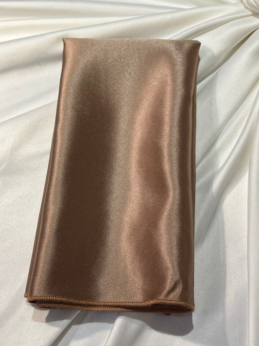 Mauve Mocha Satin