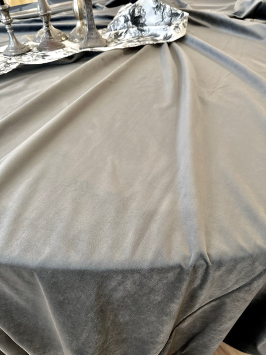 Sterling Velvet Banquet Tablecloth Rental